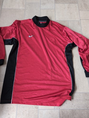Retro goalkeeper top - top, red