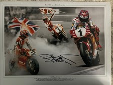 CARL FOGARTY Signed 16x12