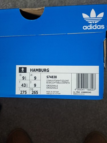 Adidas hamburg men - hamburg, suede
