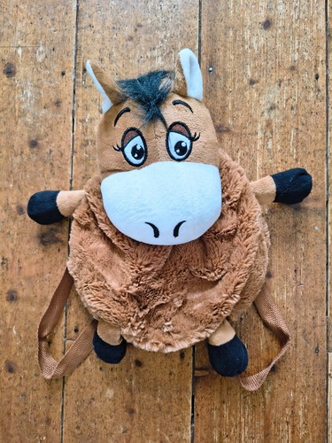 Kids plush brown - brown, horse