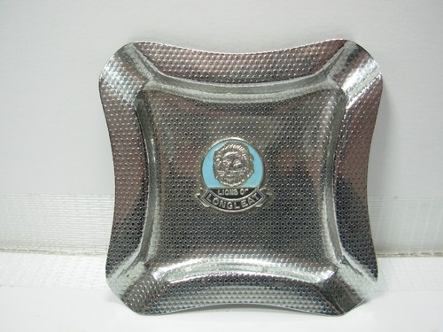 Souvenir white metal ashtray - souvenir,