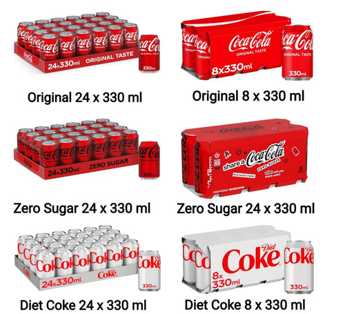 Coca cola original taste x - 24,