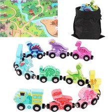 Wooden Magnetic Dinosaur Train