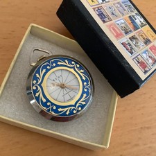 VINTAGE Enamel Pendant Watch