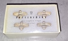 Pottery Barn Bee Napkin Rings