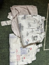 3 Large Aden & Anais Swaddles