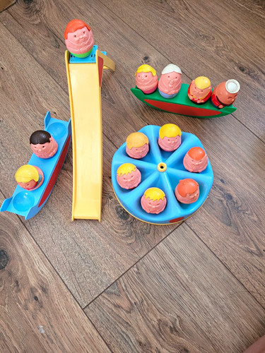 1970 weebles playset bundle - 1970,
