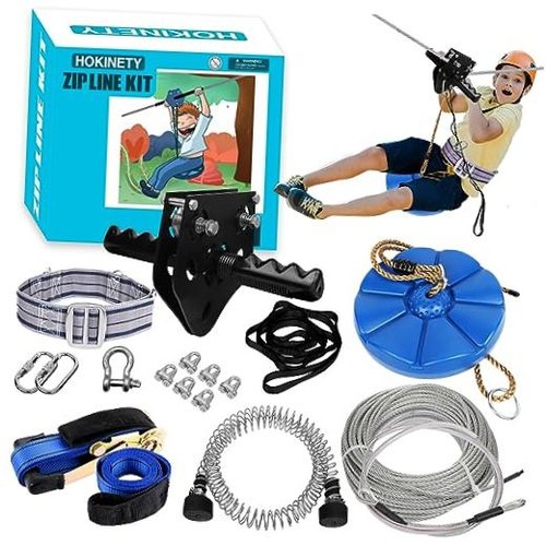 Zip line kit for kids - zip,