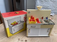 Vintage Toy Casdon Sink Unit, 1970's, Original Box, Collectable, Rare