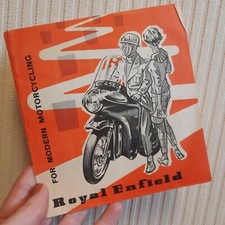 Rare Royal Enfield 1961 Motorbike Catalogue And Price List Vintage Bike 