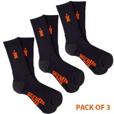 Scruffs Worker Socks PACK OF 3 - Reinforced Work Boot Socks - Any Amount 1 Post