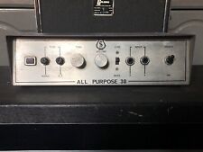 Vintage Selmer All Purpose Twin 30 AP-30 lunchbox Valve / Tube amp 1968