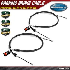 2x HandBrake Cable Rear Side