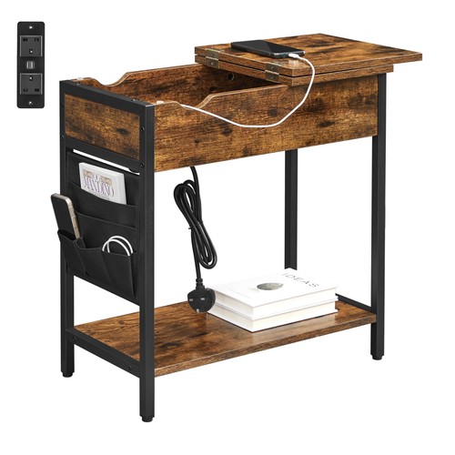 Slim side table - slim, with