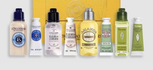 Occitane piece travel - 8‑piece,