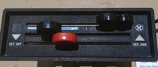 1984-1989 Porsche 911 Heater Vent Ventilation Controls / Control Panel Assembly