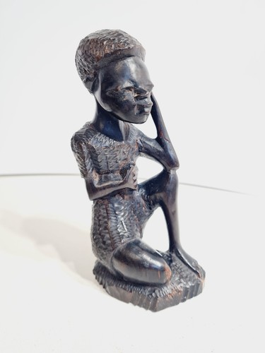 Vintage african hand carved - vintage,