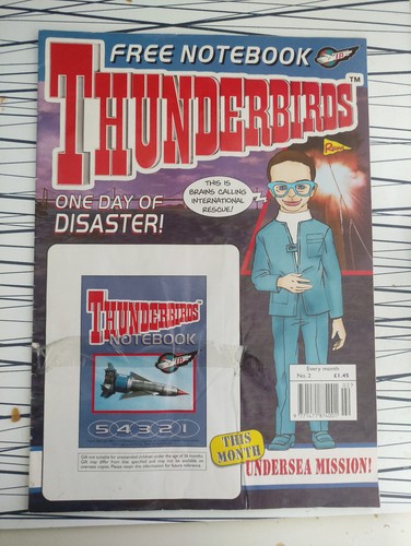Thunderbirds magazine comic - magazine,