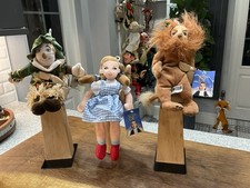 Vintage Collection Of 3 Wizard Of Oz Plush/beanies  With Tags Warner Brothers