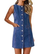 Women'S Denim Dress Jean