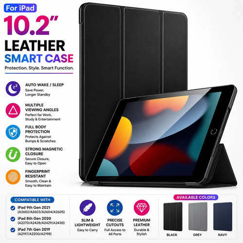 Case for ipad 9th 8th - for, 10.2