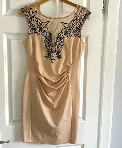 Lipsy london beige - beige, bodycon