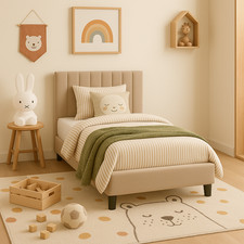 Bantry 3ft Single Fabric Bed |