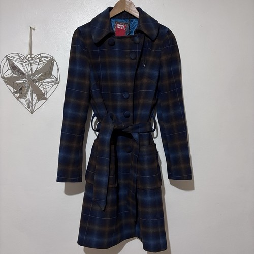 Miss sixty plaid wool blend - miss, wool-blend