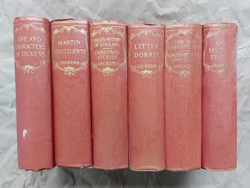 Books charles dickens - 6x,