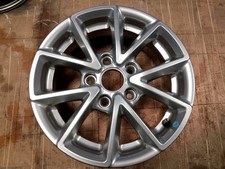 Edge Caravan 14'' 5 Stud 10 Spoke Silver Alloy Wheel C39951455D0E38F106F