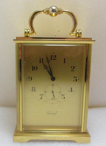 Imhof carriage clock - imhof, day