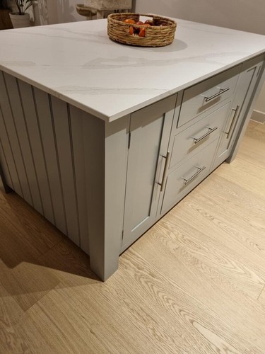 Kitchen island breakfast bar - kitchen,
