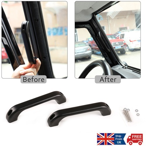 Black alloy front - black, pillar