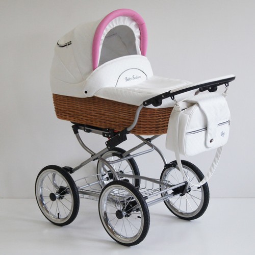 Scarlett wicker pram baby - wicker,,
