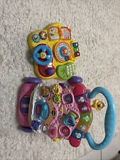 V-tech Walker And Car Wheel 