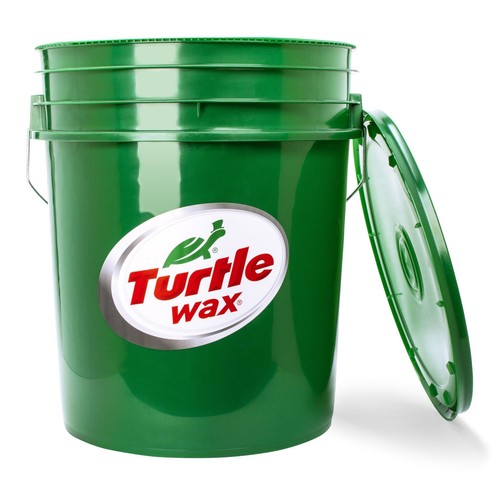 Turtle wax gallon pail - turtle,