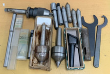 Job lot used 2mt lathe tooling arrand test bar facemill fly cutter drll chuck