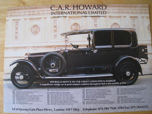 Car howard international - car, ltd