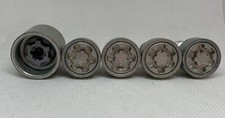 Genuine Set Of 4 VW Volkswagen Locking Wheel Nuts With Caps And Key 777 T