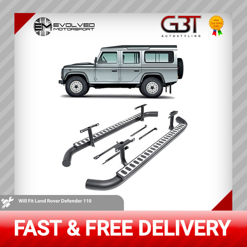 Side steps for land rover - side,