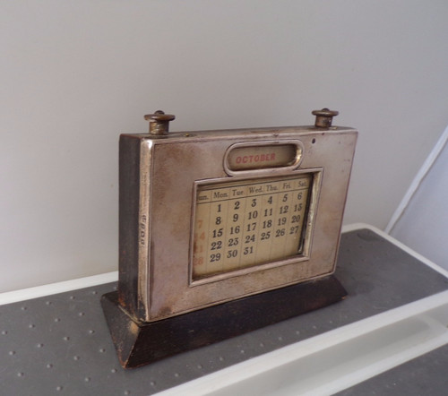 Vintage wjm silver wood - silver, &