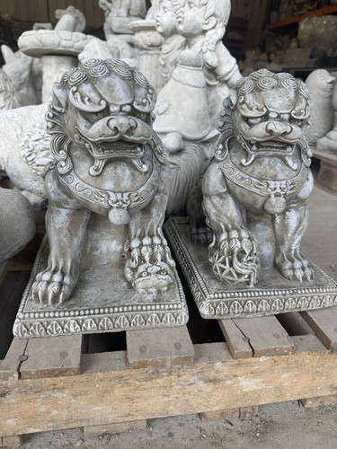 Chinese foo dog statues - foo,