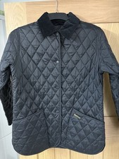 Barbour Women's Annandale Quilted Jacket Black Size 10 Unworn