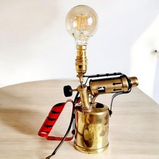 Blowlamp Light Repurposed Industrial Lighting  Upcycled Vintage Handmade OOAK