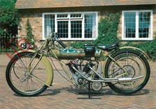 Picture Postcard_ National Motorcycle Museum, 1912 Matchless Tt 500Cc