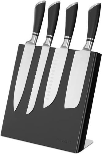 Wooden magnetic knife holder - magnetic,