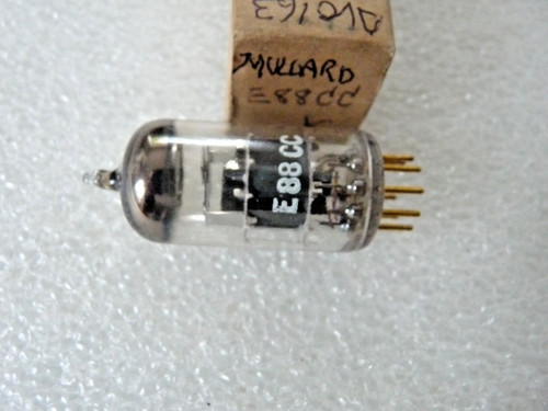 Mullard e88cc gold pins used - pins,