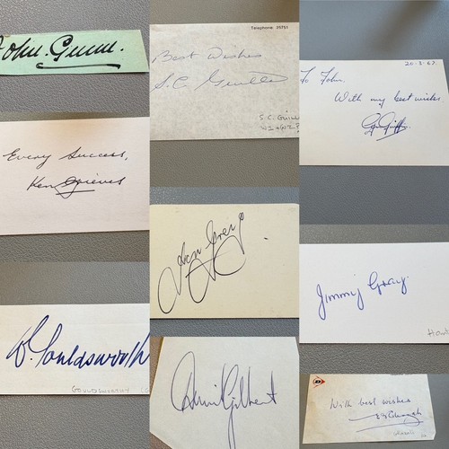 Cricket autograph surname - cricket,
