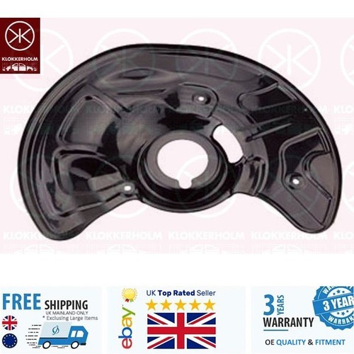 Brake disc dust shield - disc, front