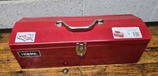 Vintage NOS Homak No 200 Hip Roof Toolbox Metal With Tray USA